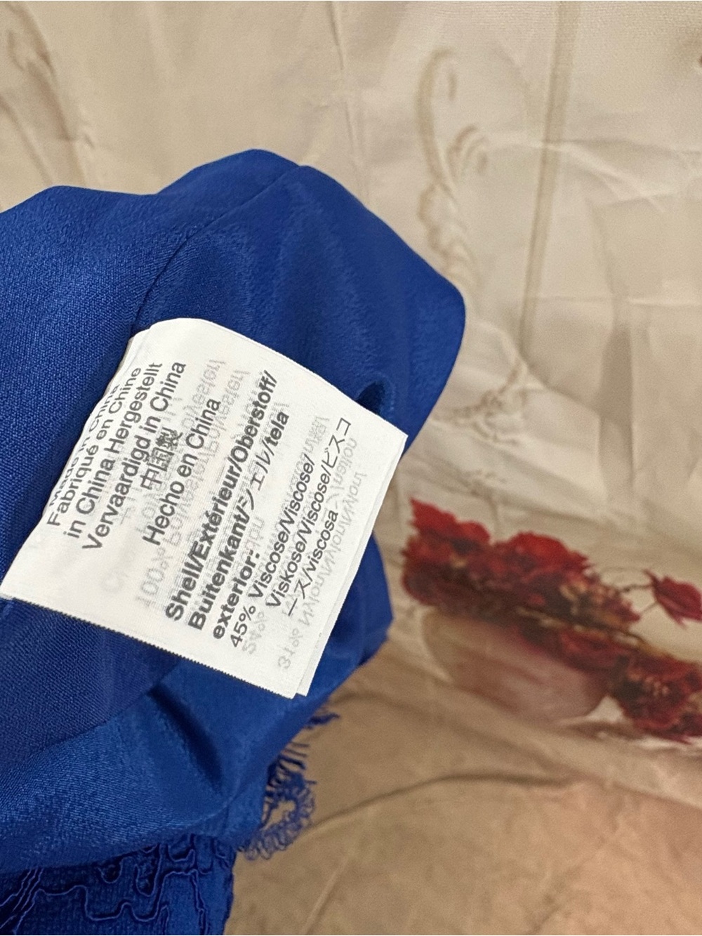 NEW J. Crew Cobalt Blue Lace Slip Dress with Scalloped Hem - Picture 8 of 9